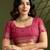 Turquoise muga cotton saree with paithani zari woven pallu and blouse