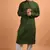 Green cotton kurta