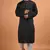 Black cotton kurta