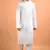 White cotton kurta