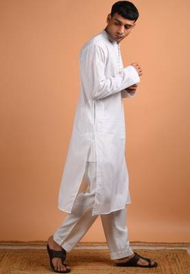 White cotton kurta 3