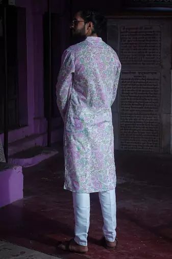 Pink cotton delight kurta pajama