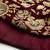 MAROON ZARI SEQUINS EMBROIDERED VELVET LEHENGA CHOLI