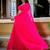 PINK ZARI AND CODING LACE WORK WITH LEHERIYA PRINTED GEORGETTE LEHENGA CHOLI
