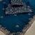 Teal blue Party Wear Rangoli art Silk Saree