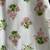White printed cotton silk dress