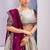 cream Jacquard Silk Lehenga Choli Set With Dupatta