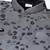 Black net printed jacket with black kurta