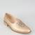 Gold  woven leather mens juttis