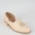 Pink woven leather mens juttis