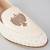 White woven leather mens juttis