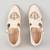 White woven leather mens juttis