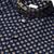Navy blue brocade jacket and kurta set
