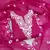 Women's magenta embroidered dress material