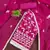 Women's magenta embroidered dress material