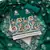 Women's dark green embroidered dress material