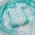 Women's sky blue embroidered dress material
