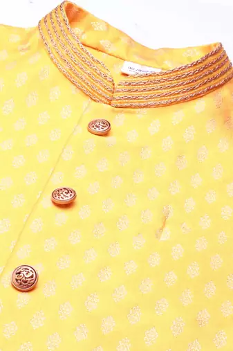 Banarasi brocade jacket with kurta set