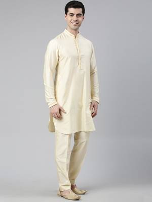 Banarasi brocade jacket with kurta set 3
