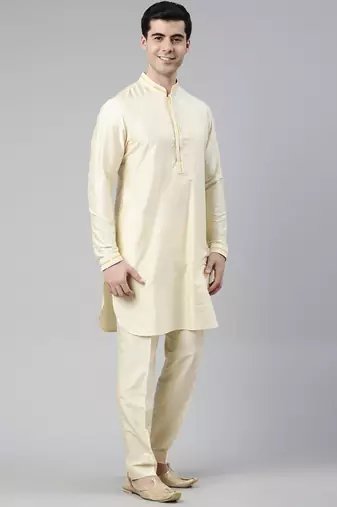 Banarasi brocade jacket with kurta set