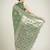 Green color banarasi satin silk zari weaving festival saree