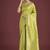 Banarasi silk parrot green zaal pattern traditional saree