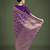 Banarasi silk purple zaal pattern traditional saree