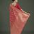 Banarasi silk red zaal pattern traditional saree