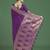 Gorgeous purple woven banarasi satin designer silk saree
