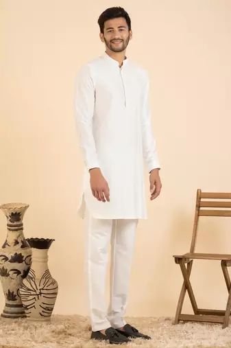 Moleskin velvet jacket kurta set