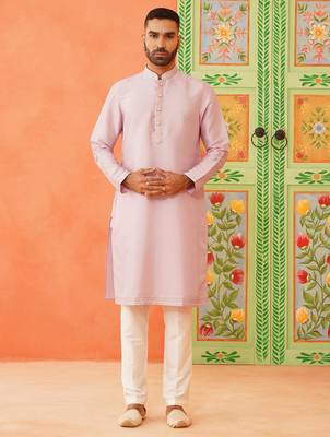 Multi colour resham work bundi kurta set 5
