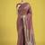 Maroon color baanrasi satin silk saree for wedding functions