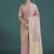 Wonderful light lilac soft banarasi satin silk leheriya design saree