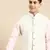 Light pastel lime linen jacket with kurta set