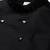 Black embroidered jacket kurta set