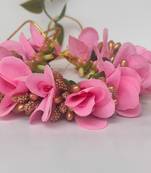 Baby pink orchids gajra