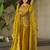 Mehendi Silk Beads Embroidered Sharara Suit With Dupatta