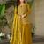 Mehendi Silk Beads Embroidered Sharara Suit With Dupatta