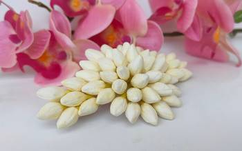Artificial jasmine hair clip 3