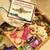 Designer Raksha Bandhan Hamper with 2 Rakhis, Dry Fruits & Chocolates