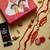 Festive Rakhi Gift Box with 2 Rakhi, 1 Bhabhi Rakhi, Dry Fruits & Chocolates