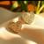 Golden glamour anti-tarnish textured heart stud earrings – premium stainless steel love design