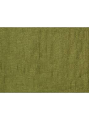cotton handloom moss green sequin saree with blouse piece 5