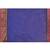 cotton blend royel blue handloom saree with blouse piece