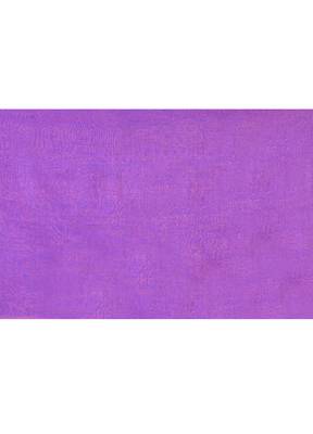 cotton handloom purple sequin saree with blouse piece 5