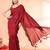 cotton handloom maroon sequin saree with blouse piece