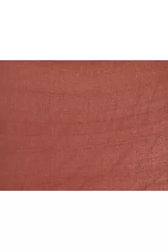brown mul cotton handloom jamdani saree with blouse piece