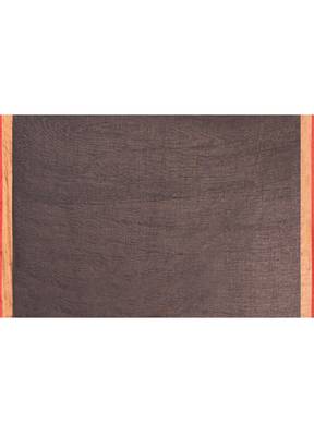 cotton handloom black sequin saree with blouse piece 5