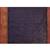 cotton blend navy blue handloom saree with blouse piece