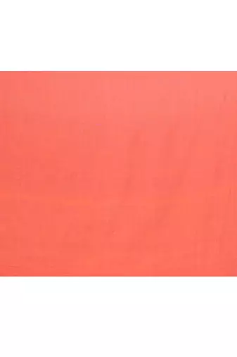 Orange border rani pink cotton saree with tassels